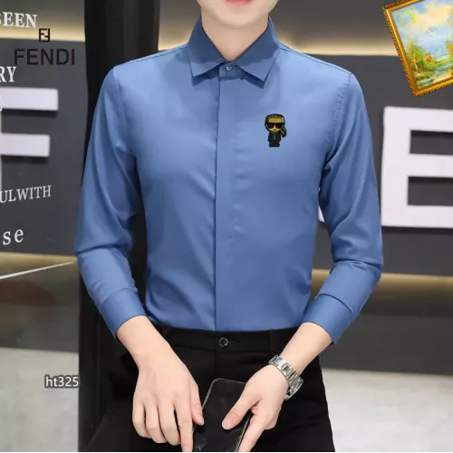 Fendi Shirts Long Sleeved For Men #1306263