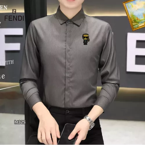 Fendi Shirts Long Sleeved For Men #1306264