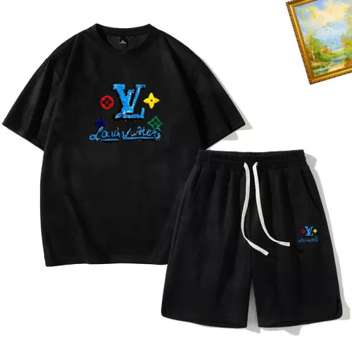 Louis Vuitton LV Tracksuits Short Sleeved For Men #1306395