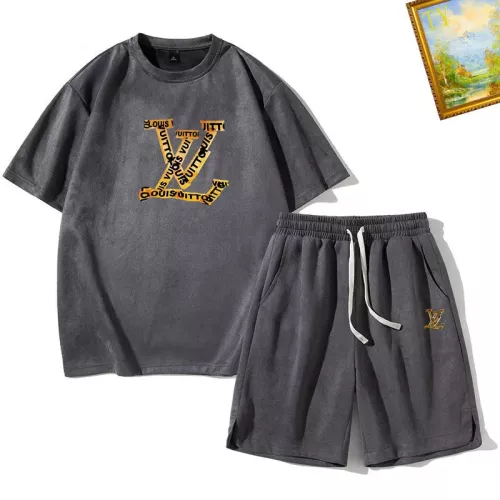 Louis Vuitton LV Tracksuits Short Sleeved For Men #1306400