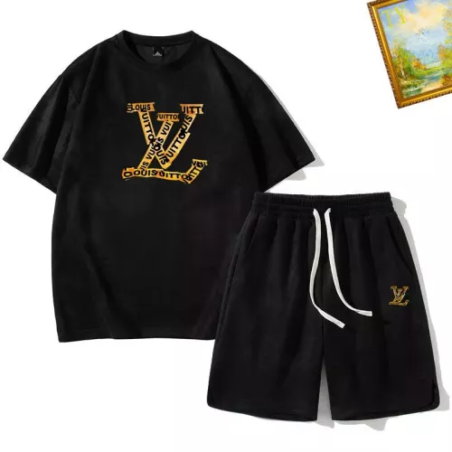 Louis Vuitton LV Tracksuits Short Sleeved For Men #1306401