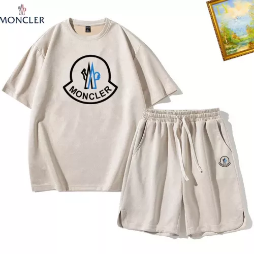 Moncler Tracksuits Short Sleeved For Men #1306436