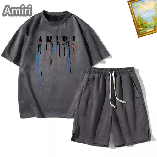 Amiri Tracksuits Short Sleeved For Men #1306444