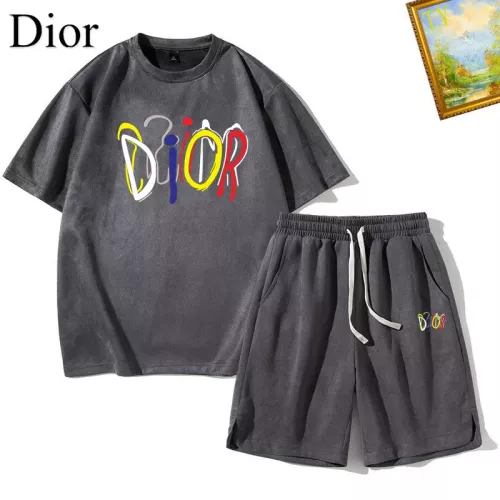 Christian Dior Tracksuits Short Sleeved For Men #1306463