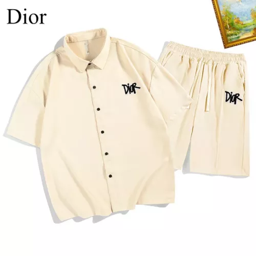 Christian Dior Tracksuits Short Sleeved For Men #1306489