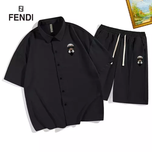 Fendi Tracksuits Short Sleeved For Men #1306517