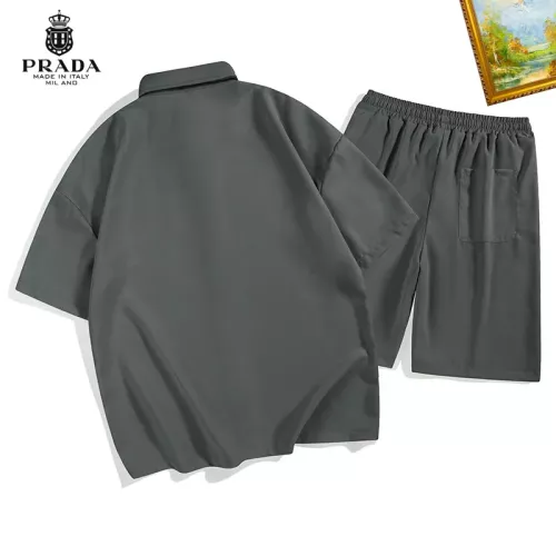 Cheap Prada Tracksuits Short Sleeved For Men #1306533 Replica Wholesale [$48.00 USD] [ITEM#1306533] on Replica Prada Tracksuits