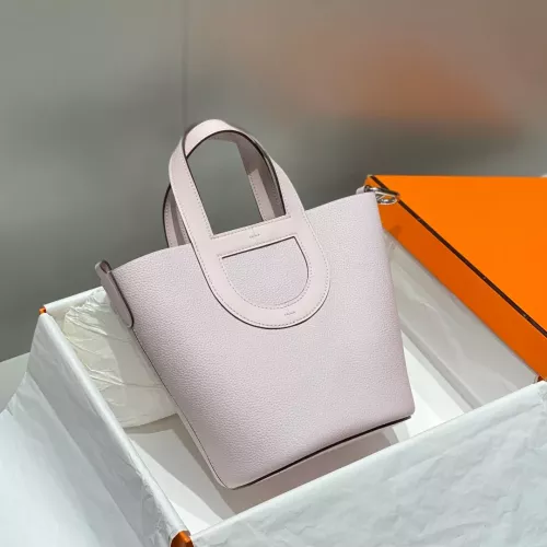 Hermes AAA Quality Handbags In Silver For Women #1306553