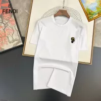 Cheap Fendi T-Shirts Short Sleeved For Unisex #1298250 Replica Wholesale [$25.00 USD] [ITEM#1298250] on Replica Fendi T-Shirts