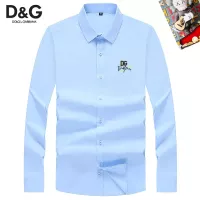 Cheap Dolce &amp; Gabbana D&amp;G Shirts Long Sleeved For Men #1298360 Replica Wholesale [$40.00 USD] [ITEM#1298360] on Replica Dolce &amp; Gabbana D&amp;G Shirts