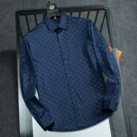 Cheap Gucci Shirts Long Sleeved For Men #1298435 Replica Wholesale [$56.00 USD] [ITEM#1298435] on Replica Gucci Shirts