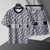 Cheap Christian Dior Tracksuits Short Sleeved For Men #1298439 Replica Wholesale [$48.00 USD] [ITEM#1298439] on Replica Christian Dior Tracksuits