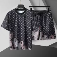 Cheap Louis Vuitton LV Tracksuits Short Sleeved For Men #1298452 Replica Wholesale [$48.00 USD] [ITEM#1298452] on Replica Louis Vuitton LV Tracksuits