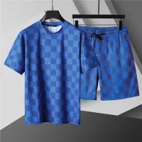 Cheap Louis Vuitton LV Tracksuits Short Sleeved For Men #1298459 Replica Wholesale [$48.00 USD] [ITEM#1298459] on Replica Louis Vuitton LV Tracksuits