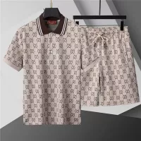 Cheap Gucci Tracksuits Short Sleeved For Men #1298463 Replica Wholesale [$52.00 USD] [ITEM#1298463] on Replica Gucci Tracksuits