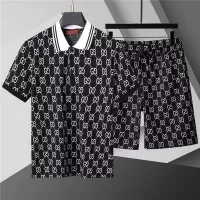 Cheap Gucci Tracksuits Short Sleeved For Men #1298466 Replica Wholesale [$52.00 USD] [ITEM#1298466] on Replica Gucci Tracksuits