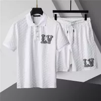 Cheap Louis Vuitton LV Tracksuits Short Sleeved For Men #1298468 Replica Wholesale [$52.00 USD] [ITEM#1298468] on Replica Louis Vuitton LV Tracksuits