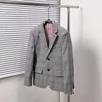 Cheap Thom Browne Jackets Long Sleeved For Men #1298537 Replica Wholesale [$122.00 USD] [ITEM#1298537] on Replica Thom Browne Jackets