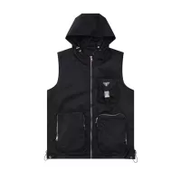 Cheap Prada Jackets Sleeveless For Men #1298545 Replica Wholesale [$56.00 USD] [ITEM#1298545] on Replica Prada Jackets