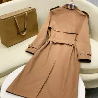 Cheap Burberry Trench Coat Long Sleeved For Unisex #1298559 Replica Wholesale [$160.00 USD] [ITEM#1298559] on Replica Burberry Trench Coat