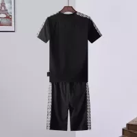 Cheap Philipp Plein PP Tracksuits Short Sleeved For Men #1298592 Replica Wholesale [$56.00 USD] [ITEM#1298592] on Replica Philipp Plein PP Tracksuits