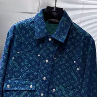 Cheap Louis Vuitton LV Jackets Long Sleeved For Men #1298624 Replica Wholesale [$60.00 USD] [ITEM#1298624] on Replica Louis Vuitton LV Jackets