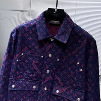 Cheap Louis Vuitton LV Jackets Long Sleeved For Men #1298625 Replica Wholesale [$60.00 USD] [ITEM#1298625] on Replica Louis Vuitton LV Jackets