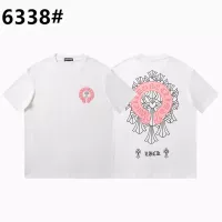 Cheap Chrome Hearts T-Shirts Short Sleeved For Men #1299037 Replica Wholesale [$29.00 USD] [ITEM#1299037] on Replica Chrome Hearts T-Shirts