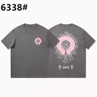 Cheap Chrome Hearts T-Shirts Short Sleeved For Men #1299038 Replica Wholesale [$29.00 USD] [ITEM#1299038] on Replica Chrome Hearts T-Shirts