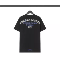 Cheap Chrome Hearts T-Shirts Short Sleeved For Men #1299136 Replica Wholesale [$32.00 USD] [ITEM#1299136] on Replica Chrome Hearts T-Shirts