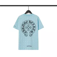 Cheap Chrome Hearts T-Shirts Short Sleeved For Men #1299144 Replica Wholesale [$34.00 USD] [ITEM#1299144] on Replica Chrome Hearts T-Shirts