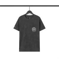 Cheap Chrome Hearts T-Shirts Short Sleeved For Men #1299147 Replica Wholesale [$34.00 USD] [ITEM#1299147] on Replica Chrome Hearts T-Shirts