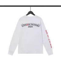 Cheap Chrome Hearts T-Shirts Long Sleeved For Men #1299151 Replica Wholesale [$40.00 USD] [ITEM#1299151] on Replica Chrome Hearts T-Shirts