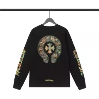 Cheap Chrome Hearts T-Shirts Long Sleeved For Men #1299153 Replica Wholesale [$40.00 USD] [ITEM#1299153] on Replica Chrome Hearts T-Shirts