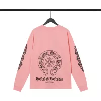 Cheap Chrome Hearts T-Shirts Long Sleeved For Men #1299154 Replica Wholesale [$40.00 USD] [ITEM#1299154] on Replica Chrome Hearts T-Shirts