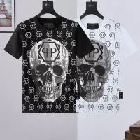 Cheap Philipp Plein PP T-Shirts Short Sleeved For Men #1299308 Replica Wholesale [$27.00 USD] [ITEM#1299308] on Replica Philipp Plein PP T-Shirts