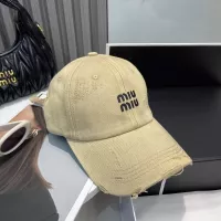 Cheap MIU MIU Caps #1299614 Replica Wholesale [$25.00 USD] [ITEM#1299614] on Replica MIU MIU Caps