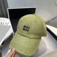 Cheap MIU MIU Caps #1299615 Replica Wholesale [$25.00 USD] [ITEM#1299615] on Replica MIU MIU Caps