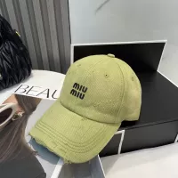 Cheap MIU MIU Caps #1299615 Replica Wholesale [$25.00 USD] [ITEM#1299615] on Replica MIU MIU Caps