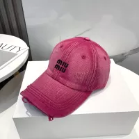 Cheap MIU MIU Caps #1299616 Replica Wholesale [$25.00 USD] [ITEM#1299616] on Replica MIU MIU Caps