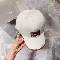 Cheap MIU MIU Caps #1300302 Replica Wholesale [$27.00 USD] [ITEM#1300302] on Replica MIU MIU Caps