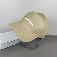 Cheap MIU MIU Caps #1300341 Replica Wholesale [$25.00 USD] [ITEM#1300341] on Replica MIU MIU Caps