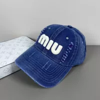 Cheap MIU MIU Caps #1300357 Replica Wholesale [$25.00 USD] [ITEM#1300357] on Replica MIU MIU Caps