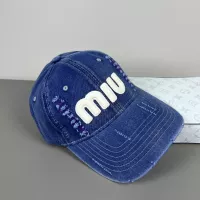 Cheap MIU MIU Caps #1300357 Replica Wholesale [$25.00 USD] [ITEM#1300357] on Replica MIU MIU Caps