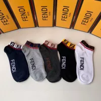 Cheap Fendi Socks #1300582 Replica Wholesale [$27.00 USD] [ITEM#1300582] on Replica Fendi Socks