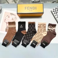 Cheap Fendi Socks #1300596 Replica Wholesale [$25.00 USD] [ITEM#1300596] on Replica Fendi Socks