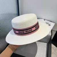 Cheap MIU MIU Caps #1300788 Replica Wholesale [$39.00 USD] [ITEM#1300788] on Replica MIU MIU Caps