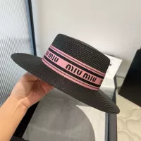 Cheap MIU MIU Caps #1300789 Replica Wholesale [$39.00 USD] [ITEM#1300789] on Replica MIU MIU Caps