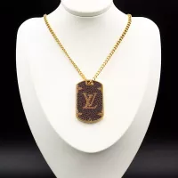 Cheap Louis Vuitton Necklaces #1301719 Replica Wholesale [$25.00 USD] [ITEM#1301719] on Replica Louis Vuitton Necklaces