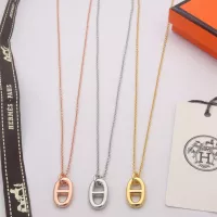 Cheap Hermes Necklaces #1302345 Replica Wholesale [$27.00 USD] [ITEM#1302345] on Replica Hermes Necklaces